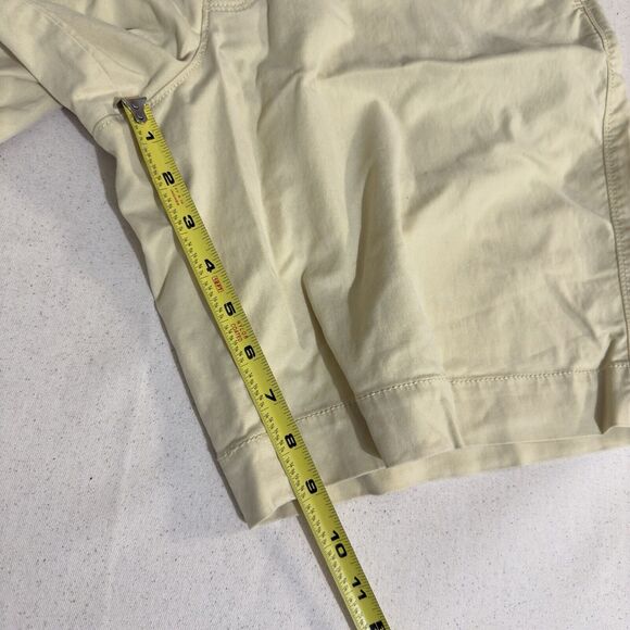 Tommy Bahama Flat Front Yellow Shorts - Men's Size 35 - Picture 4 of 7